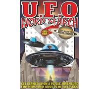 UFO Word Search: Easy To Read Print With 50+ Puzzles About UFO,s, Flying Saucers, Outer Space, And More | 6x9 inch, 110 pages | Gift For Holidays, Vacations, and Spare Time