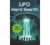 UFO Word Search Puzzle Book: Word Searches with Easy to Read Print about UFO, Alien Mysteries and More | 6 x 9 inches, 110 pages | ... Gifts for Vacations, Holidays and Free Times