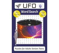 UFO Word Search Puzzle Book: Word Searches with Easy to Read Print about UFOs, Alien Encounters, Military Involvement and More | 6x9 Inches | 114 ... to Find the Facts and Improve Mental Focus