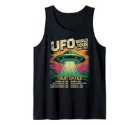 UFO World Tour Vintage Concert Alien Conspiracy Believer Tank Top