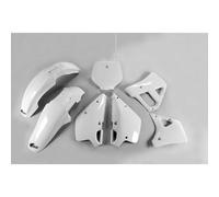 Fairing Kit UFO PLAST 7-piece fairing set plastic white for Yamaha YZ 125ccm 92