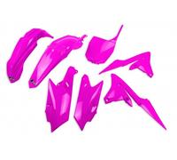 UFO Yamaha Fairing Plastic Kit For YZF 250 2014-2018 & YZF 450 2014-2017 Fuchsia