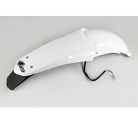 UFO Enduro Rear Fender W/ Led-Light For Yamaha YZ125/250 White Ya03893-046