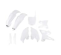 Full Fairing Plastic Kit Restyling Yamaha YZ 125 - 250 2005 - 2007 White Ufo