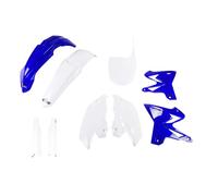 Ufo Yamaha Yz 125/250 2005-2007 Restyling Yakit327f-999w Fork Protectors & Plastics Kit