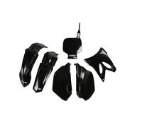 Ufo Yamaha Yz 85 2002-2014 Restyling Yakit306k-001 Plastics Kit Black
