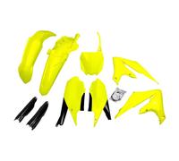 Ufo Yamaha Full Plastic Kit YZF 250 2019-2023 YZF 450 2018-2022 Fluo Yellow