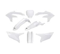 Ufo Yamaha Yzf 250/450 2024-2024 Yakit326f-046 Fork Protectors & Plastics Kit White