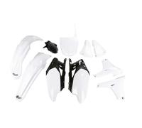 Yamaha YZF 450 2010 White UFO Plast Fairing Plastic Kit
