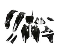 Fairing Kit UFO PLAST 12-piece fairing set with fork protector black
