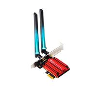 UFON PCIe WiFi Card Wi-Fi 6 AX200 802.11ax PCI-E Adapter 11ax Wifi Card for PC Network Wireless PCI-e Card 2x2 2.4GHz 5GHz BT 5.0 2.4 Gbps 11AX OFDMA CNVi WLAN PCIE Card for Desktop (Gig+)