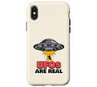 UFOs Are Real (Funny Alien Graphic) Case for iPhone X/XS