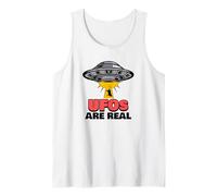 UFOs are Real (Funny Alien Graphic) Tank Top