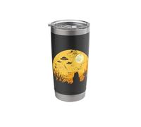 UFOs Over Desert and Cactus Stainless Steel Insulated Tumbler