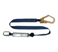 UFS PROTECTS UT832 1.8m Energy Absorbing Webbing Lanyard Scaffold Hook & Carabiner