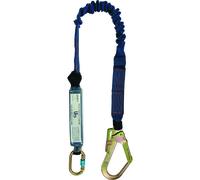 UFS PROTECTS UT895 1.8m Expandable Energy Absorbing Lanyard with Scaffold Hook & Carabiner