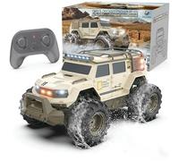 UFULMN Amphibious Remote Control Car 1:14 Electric Vehicle 4WD for Boys Age 8-12 Offroad Waterproof RC Truck All Terrain RC Drift Cars Beach Pool Toys Gifts for Kids