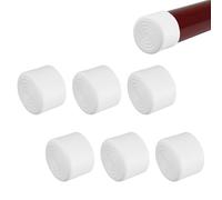 UFURMATE Rubber Handrail End Cap, 6PCS 42mm Inner Diameter Round Handrail End Caps Staircase Steps Hand Rail End Cover, Not Hurt Hands