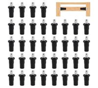 UFURMATE Shutter Repair Pin, 72Pcs Black Replacement Repair Pin for Window Plastic Spring Loaded Louver Repair Pin Plantation Shutter Pin(Dia. 7.5mm/0.29in)