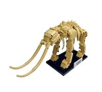 UG Pieces Dinosaur Fossil Building Block Set, Mammoth Skeleton Bone Model Construction Toy Brick Kit, Gift For Kids, Boys, Girls, Collectors, 437 Pieces
