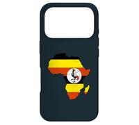 Uganda Flag Africa Continent Silhouette Gift for Ugandans Case for iPhone 17 Pro