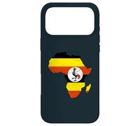Uganda Flag Africa Continent Silhouette Gift for Ugandans Case for iPhone 17 Pro Max