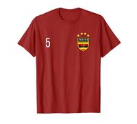 Uganda Number 5 Sports Jersey Football # five T-Shirt