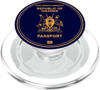 Uganda,Ugandan,Uganda passport,Uganda flag. PopSockets PopGrip for MagSafe