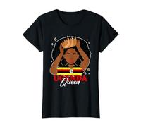 Ugandan Queen Crown Ugandan Pride Ugandan Flag Uganda T-Shirt
