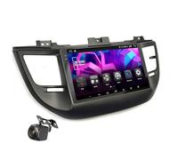 UGAR Android 15 Car Stereo Compatible for Hyundai Tucson 2015-2018 9-inch 2K Touchscreen Radio with Wireless CarPlay & Android Auto, 8GB+128GB, Bluetooth, WiFi, DSP, DAB+, GPS Navigation