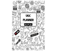 UGC Planner,Notebook,Daily Planner,UGC Content Creator,UGC Portofolio,UGC Deals, UGC Payment Tracker,UGC Work Planner: User generated content planner, Social Media planner, Monitor performance