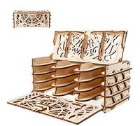 UGEARS Wooden Card Holder - Mechanical Wooden Model Kit 70068