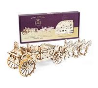 Ugears 70050 Royal Wedding Carriage Mechanical Wooden Model Kit Wooden Model Kit