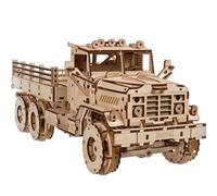 UGEARS Cargo Truck 3d Wooden Puzzles For Adults - Hobbies For Men To Build - Car Adult Building Model Kits For Teens - Rompecabezas 3d Para Adultos