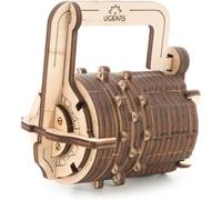Ugears Combination Lock - Mechanical Model Construction Kit - 3d Wooden...
