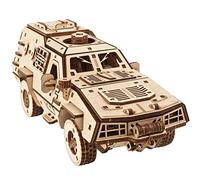 UGEARS Dozor-B Combat Vehicle - 3D Wooden Puzzles for Adults Military APC - Ukrainian Armored Personnel Carrier Building Set Model Cars - Wooden Model Kits For Adults To Build for Birthday - 300 Pcs