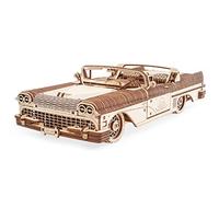 UGEARS 3D Puzzle for Adults Dream Cabrio Technical Model Wooden Puzzle Thinking Sport Model Building Sets for Adults DIY Puzzle