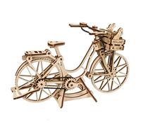UGEARS Dutch Bicycle 3d Puzzles Age 14+ for Adults - Model Building Kits Wood Puzzle Hobbies for Men - Rompecabezas 3d Para Adultos - Wooden Model Kit to Build