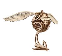 UGEARS Golden Snitch Harry Potter 3D Puzzles - 3D Wooden Puzzles for Adults Harry Potter Puzzle Set - Wooden Model Kits for Adults to Build Model Building - 120 Pcs