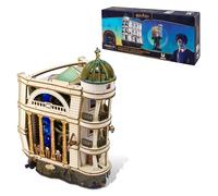 UGEARS Harry Potter™ Gringotts™ Bank Marble Run 3D Puzzle - 3D Wooden Puzzles for Adults, Mechanical Model Kit DIY Building Hobby Craft Kit, Brain Teaser Puzzle Wooden Models for Adults to Build