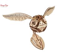 UGEARS Golden Snitch Harry Potter 3D Puzzles - 3D Wooden Puzzles for Adults Harry Potter Puzzle Set - Wooden Model Kits for Adults to Build Model Building Brain Teaser Puzzle