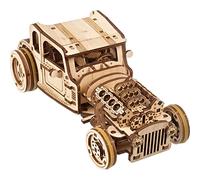 UGEARS Hot Rod Furious Mouse - Wooden Model Car Kits for Adults - 3D Wooden Puzzles to Build Your Own Car Kit - Wooden Car Model 3D Puzzle Set - Perfect Hobbies for Men and Classic Car Enthusiasts