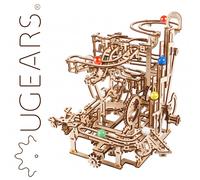 Ugears Marble Run Tiered Hoist Wooden Mechanical Model