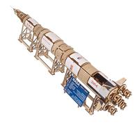 UGEARS NASA Saturn V 3D Puzzle - Space Ship Wooden Model Kits for Adults to Build - Wooden Puzzles for Adults Space Shuttle Building - Rocket Ship Wood Puzzle Christmas Crafts For Adults - 500 Pcs