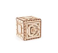 Ugears Safe Wooden Mechanical Model Construction Game Golden