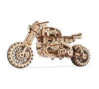 UGears Scrambler UGR-10 Motor Bike & sidecar 3D Mechanical Model Kit UGR70137