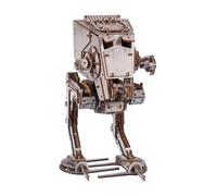 UGEARS Star Wars™ AT-ST Walker™ 3D Puzzle - Star Wars Gifts for Men - Wooden Model Kits for Adults to Build - 3D Wooden Puzzles for Adults - Mechanical Walking Model Kit - 370 Pcs