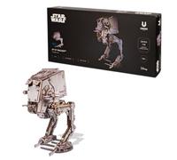 UGEARS Star Wars™ AT-ST Walker™ 3D Puzzle - Star Wars Gifts for Men - Wooden Model Kits for Adults to Build - 3D Wooden Puzzles for Adults - Mechanical Walking Model Kit - 370 Pcs