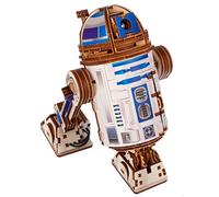 UGEARS Star Wars R2-D2-3D Wooden Puzzles for Adults, Wooden Model Kits for Adults to Build, 3D Puzzle, Hobby 3D Puzzles Adult, Brain Teaser Star Wars Model Kits, Building Set Gifts for Christmas