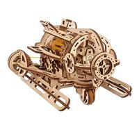 UGEARS Steampunk Submarine - Ugears Wooden 3d Puzzles for Adults - Mechanical Wood Model - Brain Teaser Unique Puzzles - Educational and Creative Building Sets for Adults - Wood Puzzle Building Kits